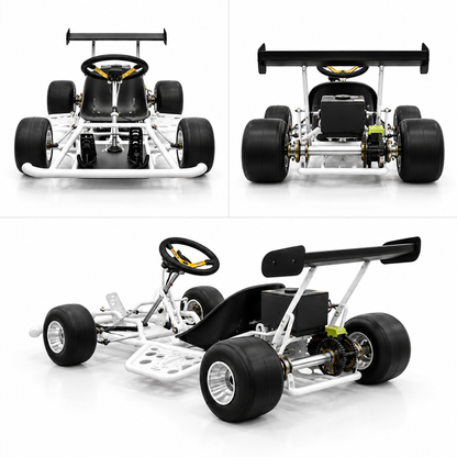 ezDRIFTz™ High-Performance Drift Go-Kart + FREE 1-Year Warranty