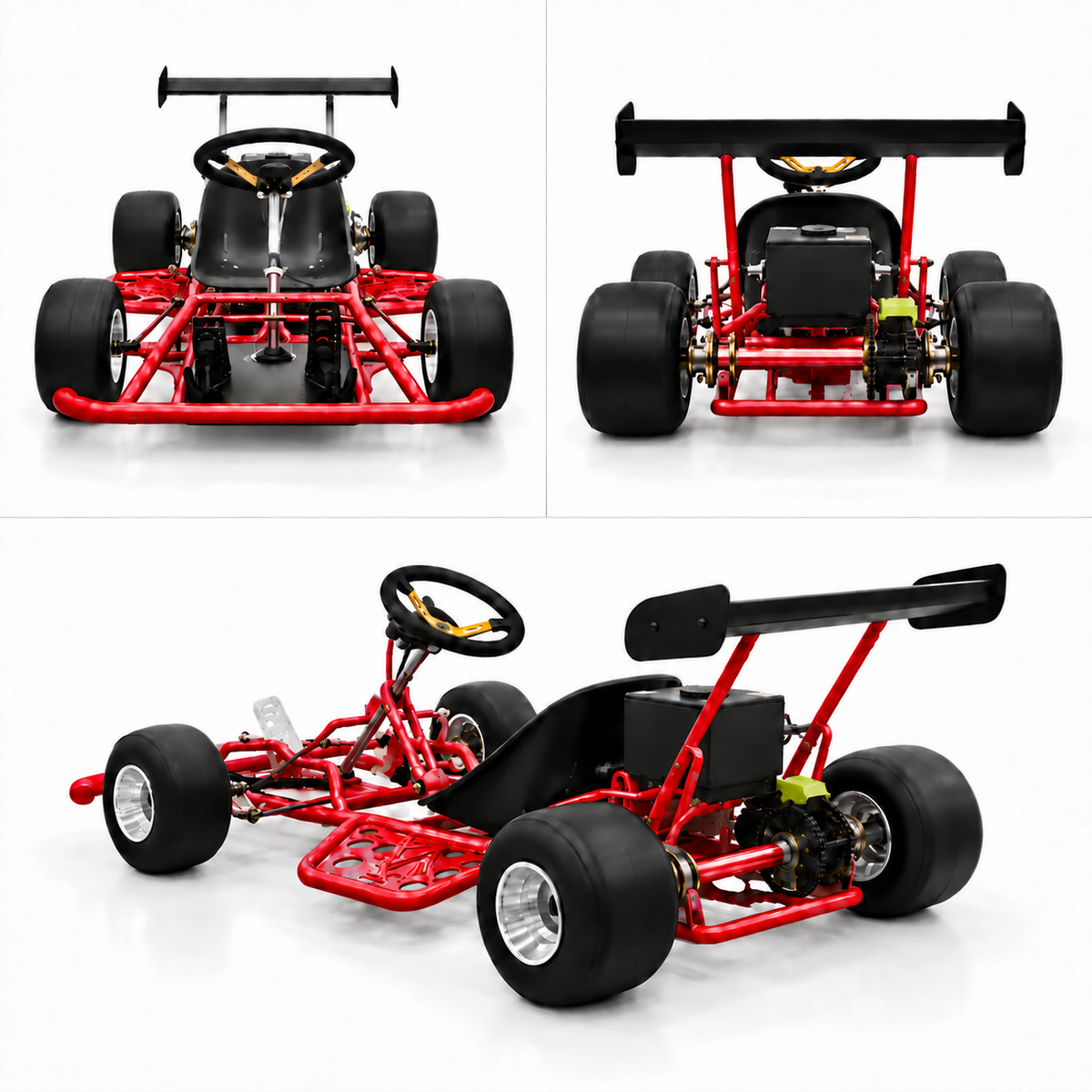 ezDRIFTz™ High-Performance Drift Go-Kart + FREE 1-Year Warranty