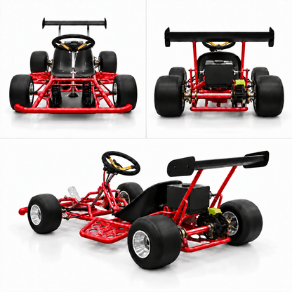 ezDRIFTz™ High-Performance Drift Go-Kart + FREE 1-Year Warranty